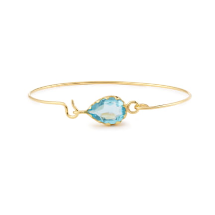 BRACELET APOLLONIA CRISTAL BLEU CLAIR