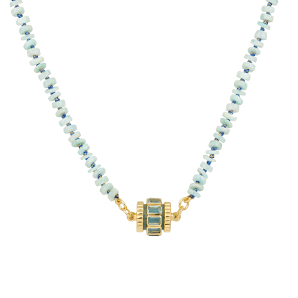 TOURBILLON (Amazonite et topazes)
