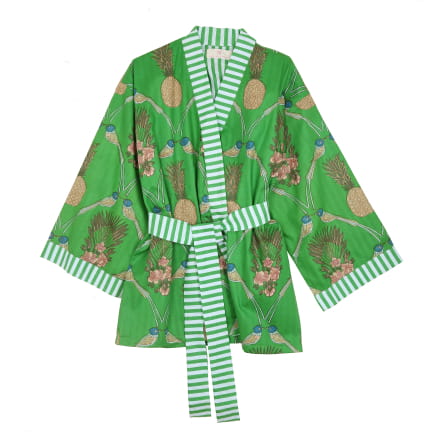 KIMONO ANANAS VERT