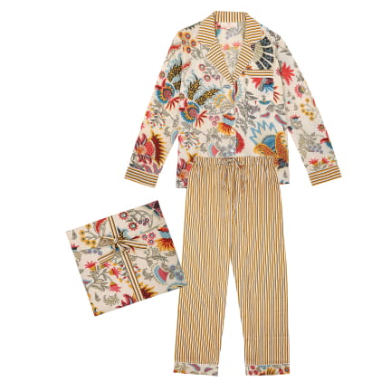 PYJAMA INDIEN IVOIRE