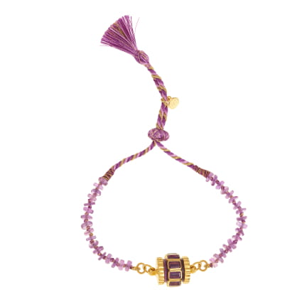 BRACELET TOURBILLON AMETHYSTE
