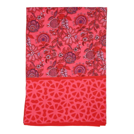 Nappe Floral fondu Rose foncé
