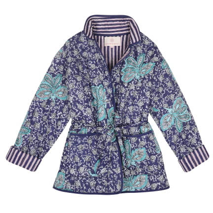 VESTE MATELASSEE BLEUE