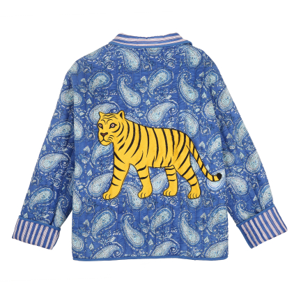 VESTE TIGRE BLEUE