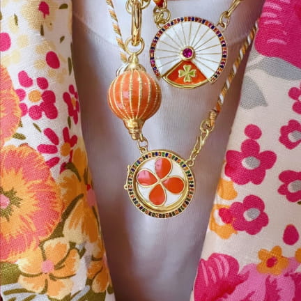 LAKA (orange et blanc)