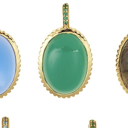 LUNA MEDIUM ONYX VERT