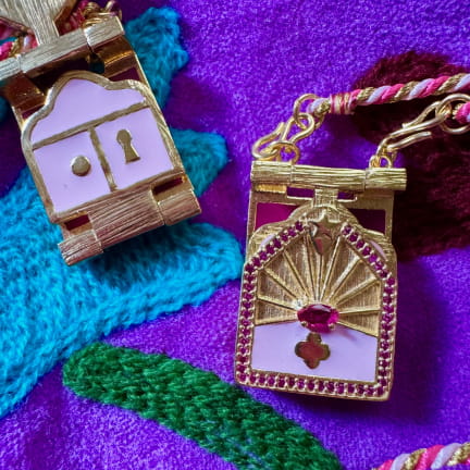 SESAME TALISMAN ROSE (Clef du bonheur)