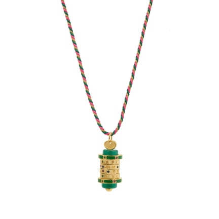 MOT DE PASSE (onyx vert et émail vert)