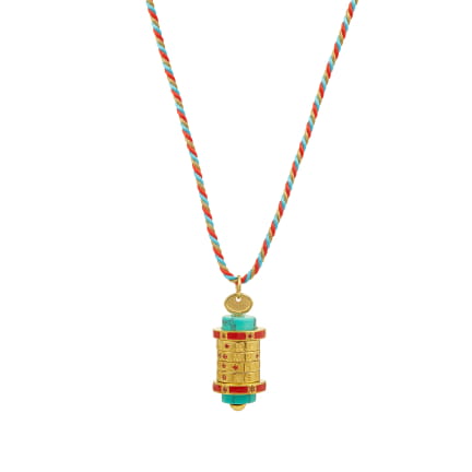 MOT DE PASSE (turquoise et émail rouge)