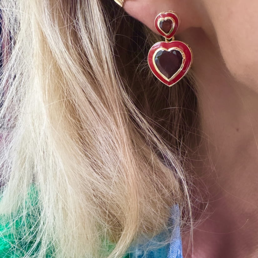 BOUCLES D'OREILLE AMOUR