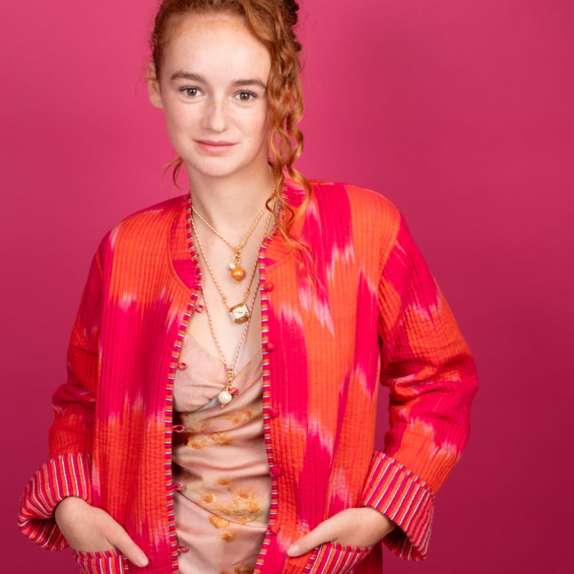 LAKA (orange et blanc)