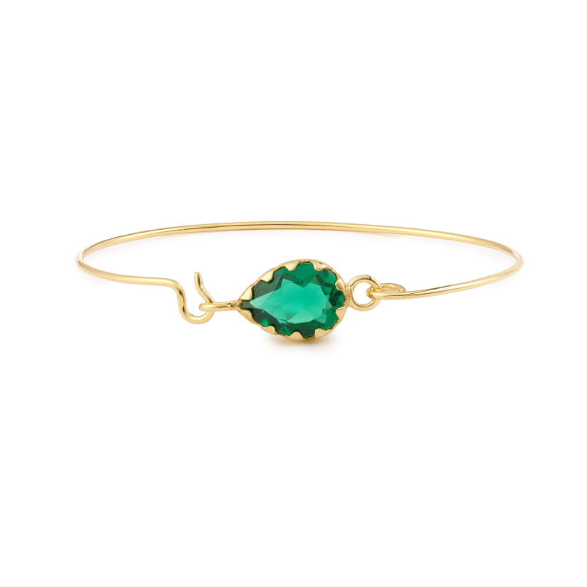BRACELET APOLLONIA CRISTAL VERT