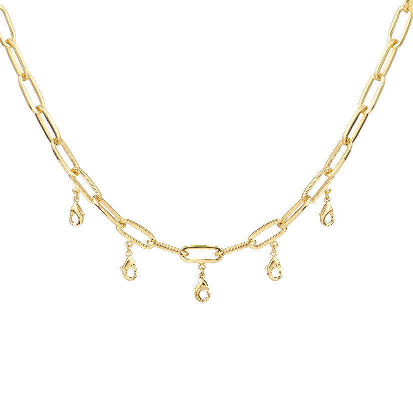 Chaine dorée pour charms et pendentifs