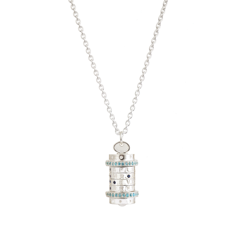 MOT DE PASSE ARGENT 925 (avec chaine en argent)