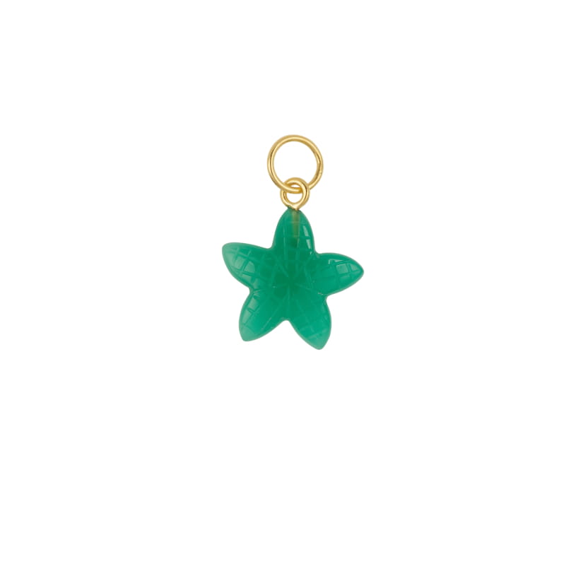 CHARM ETOILE DE MER ONYX VERT