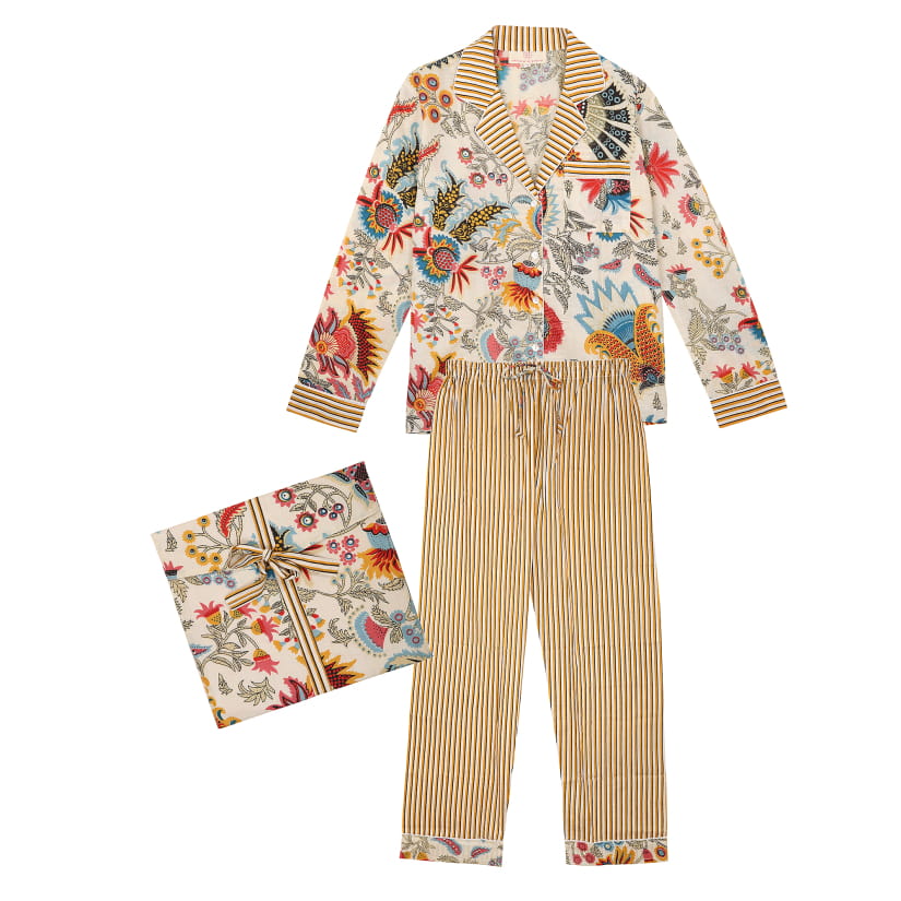 PYJAMA INDIEN IVOIRE