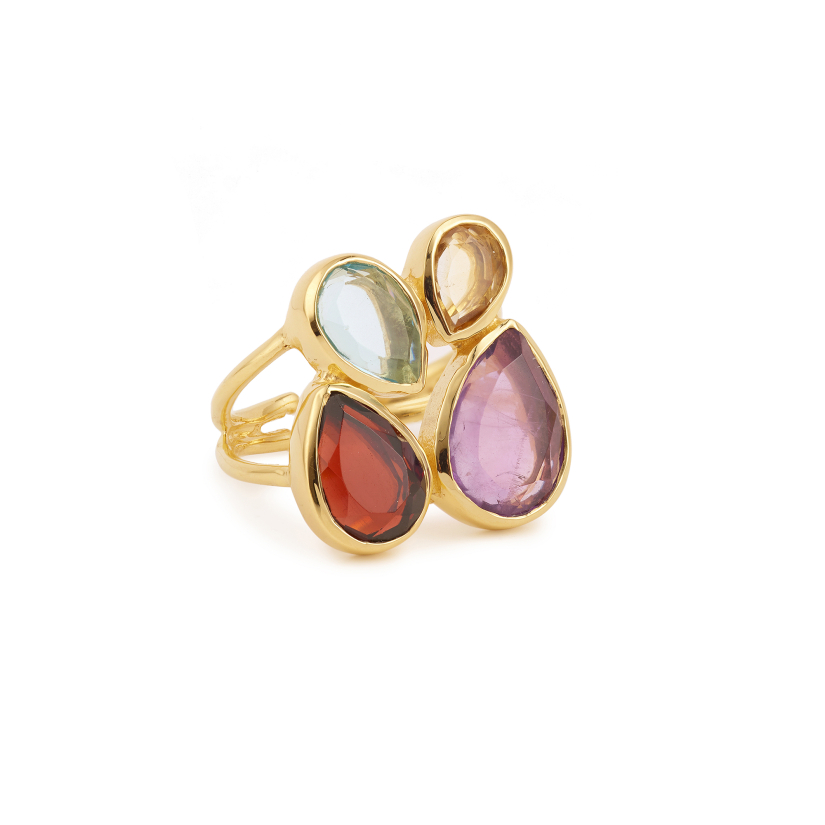 BAGUE MILA (Multicolore)