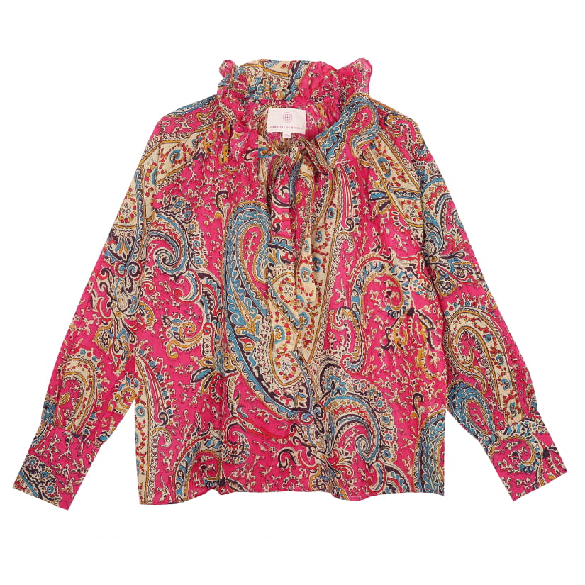 BLOUSE TOURBILLON ROSE