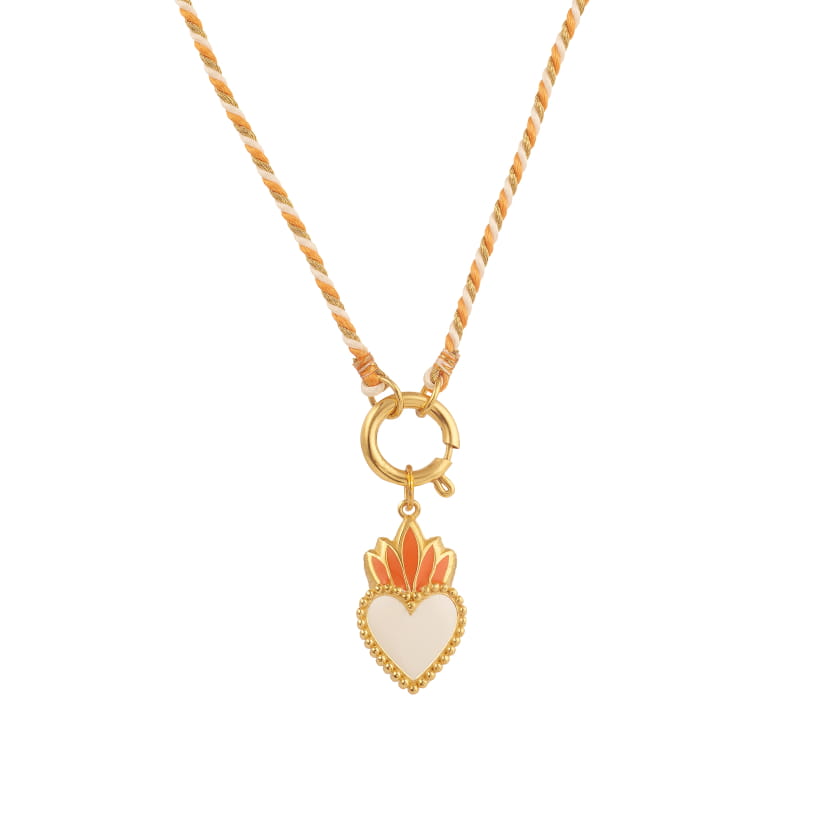AMORE (Blanc et orange)