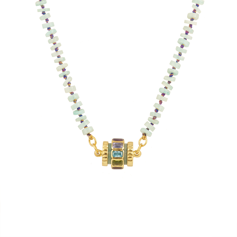TOURBILLON (Amazonite & multicolore)