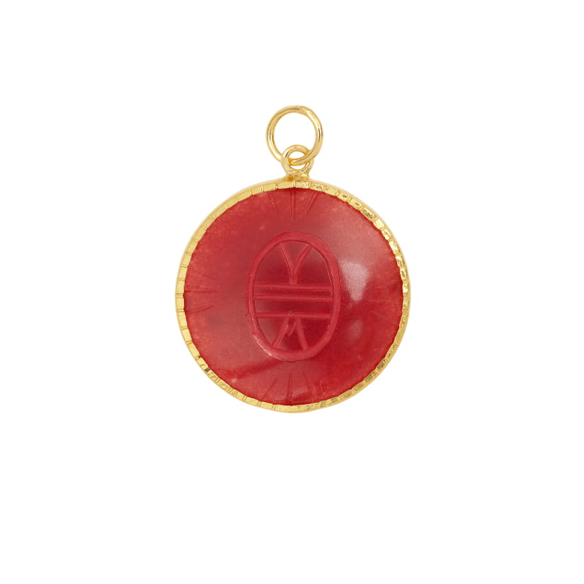 CHANCE AGATE ROUGE FONCEE