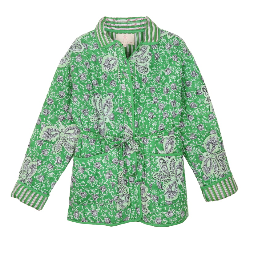 VESTE MATELASSEE VERTE