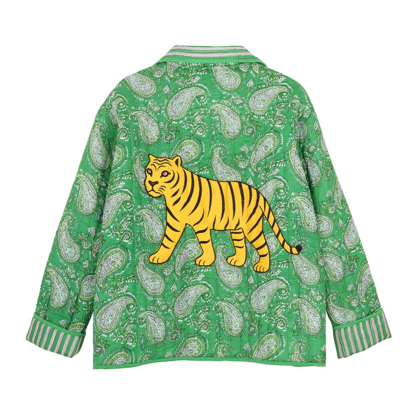 VESTE TIGRE VERTE