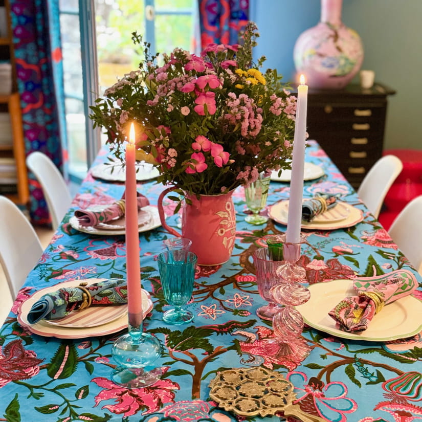NAPPE GARDEN BLEUE
