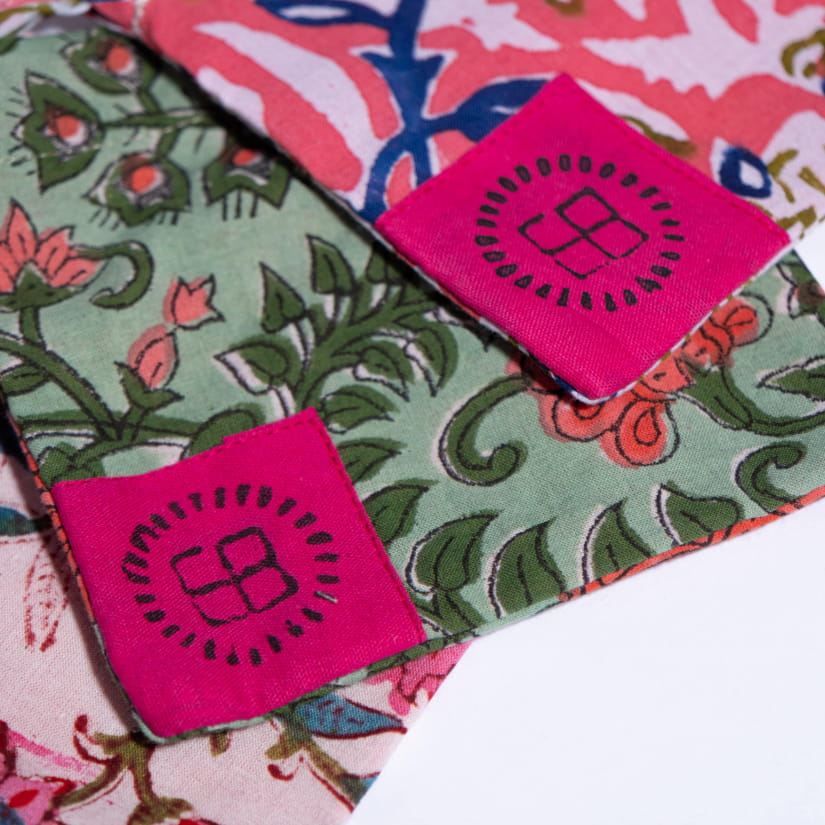 LUCKY LUCK CORNALINE/CHARM ORANGE ET BLANC