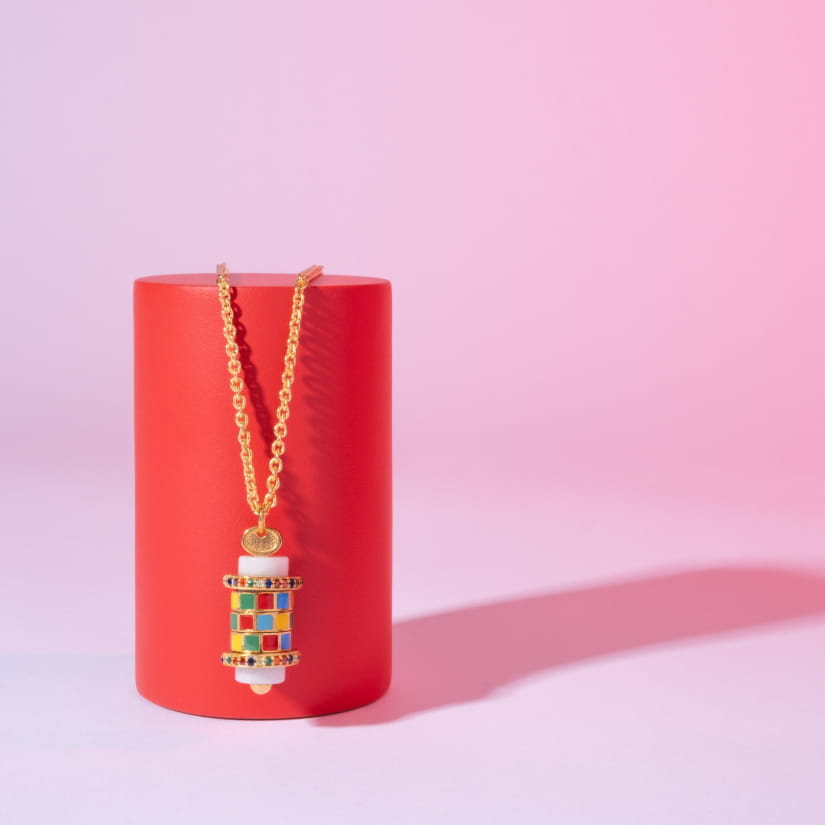 MOT DE PASSE ARLEQUIN (et chaine dorée)