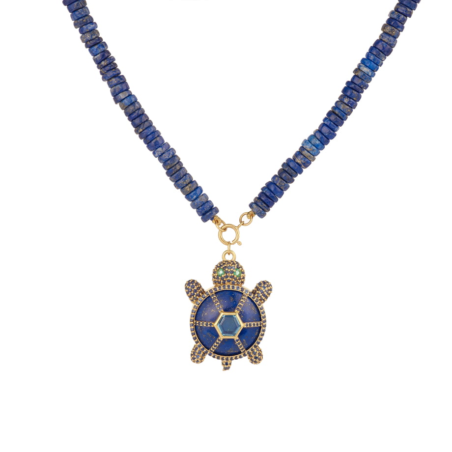 LA TORTUE CAROLINE (Lapis Lazuli)