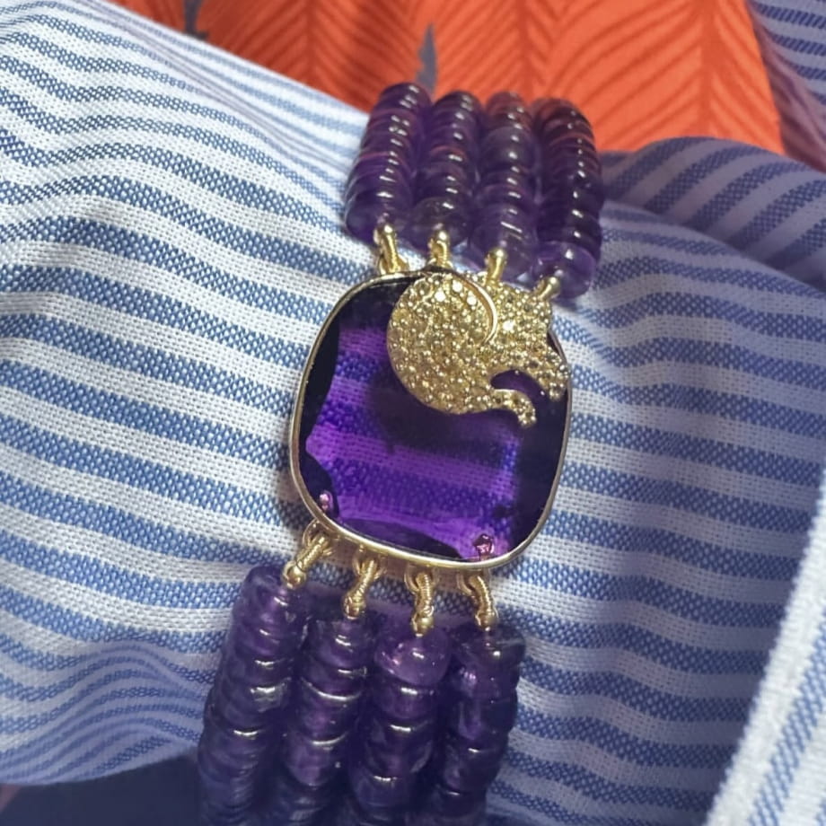 MANCHETTE TANALAND PURPLE