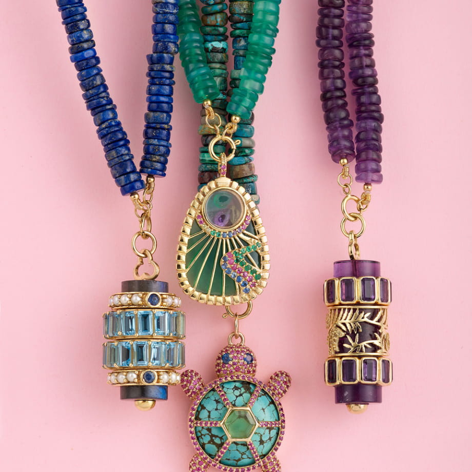 LA TORTUE CAROLINE (Lapis Lazuli)