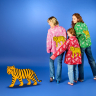 VESTE TIGRE BLEUE