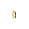 MONO BOUCLE D'OREILLE TOTEM SMALL VERTE
