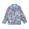 VESTE PATCHWORK BLEUE