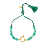BRACELET PERSONNALISABLE ONYX VERT 