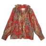 BLOUSE TOURBILLON ROUGE