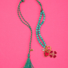 PENDENTIF COEUR CRISTAL JAUNE