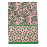Nappe Floral délicat rose et vert