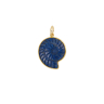 PENDENTIF COQUILLAGE LAPIS LAZULI