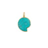 PENDENTIF COQUILLAGE TURQUOISE