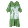 ROBE TIE AND DYE VERTE