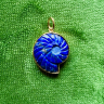 PENDENTIF COQUILLAGE LAPIS LAZULI