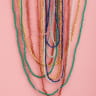 CHAINE EN PIERRES (AMAZONITE) 60 cm