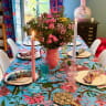 NAPPE GARDEN BLEUE