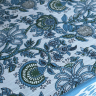 Nappe Floral fondu bleu 