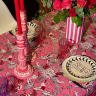 TABLE COVER STELLAR (PINK AND RED)